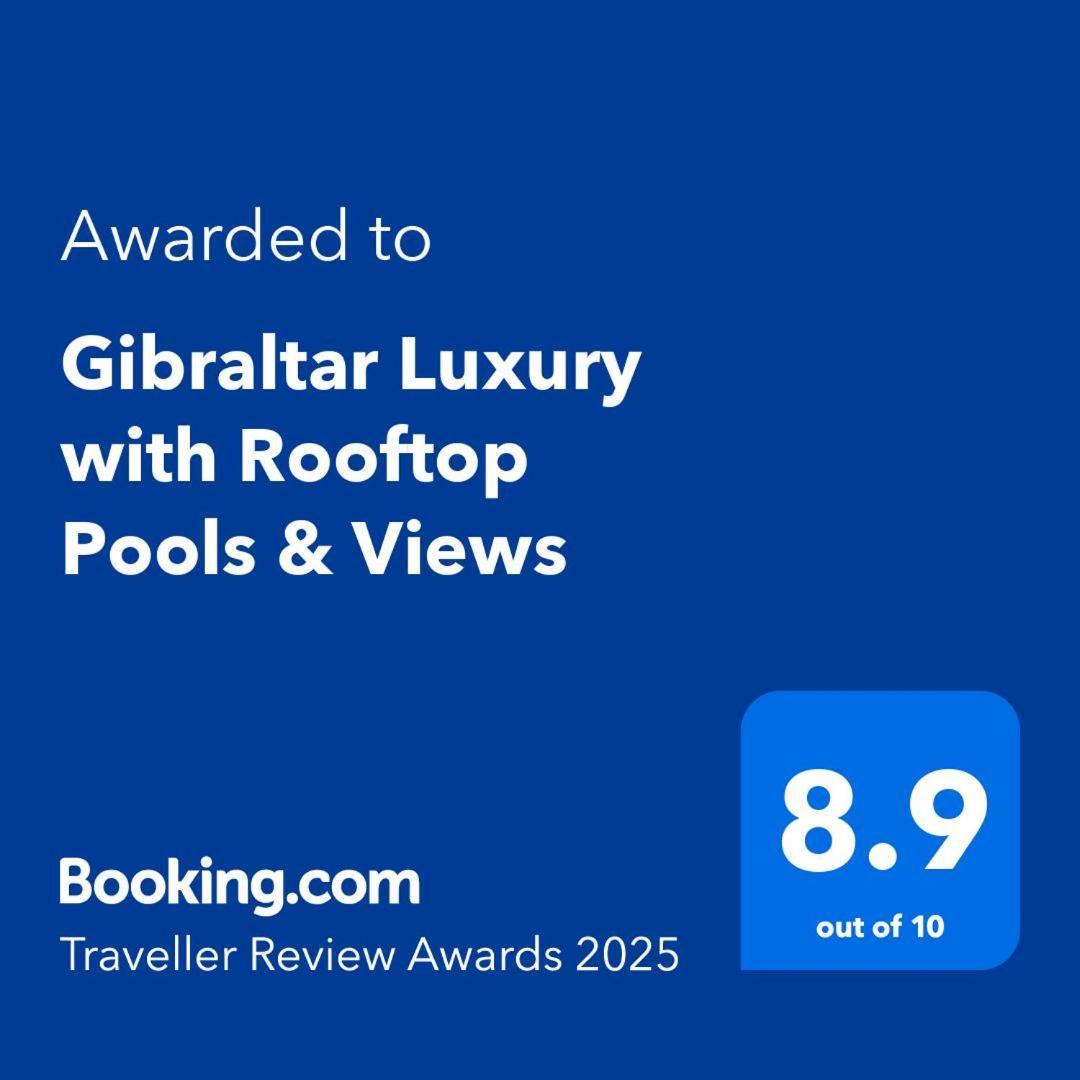 Gibraltar Luxury With Rooftop Pools & Views Exteriör bild